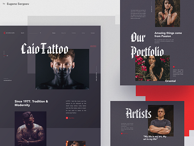 Tattoo Fonts Designs Themes Templates And Downloadable Graphic Elements On Dribbble