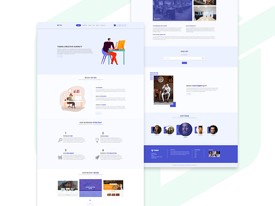 Tumul Digital Agency - Digital Agency Website Design illustration