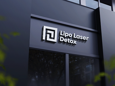 Lipo Laser Detox - Laser Treatment Medical Care Logo illustration