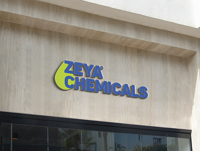 Zeya Chemicals - Chemicals Company Logo Design branding design graphic design illustration logo minimal modern typography vector