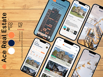 Ace Real Estate 3d animation app branding design graphic design illustration logo motion graphics typography ui ux vector