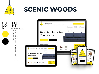 Scenic Woods 3d animation app branding design graphic design illustration logo motion graphics typography ui ux vector