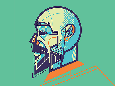 Avatar avatr geometric illustration illustrator selfie vetor