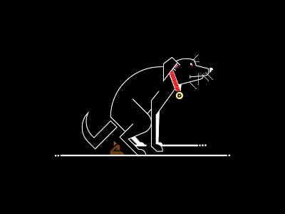 Mad Dog 03 dog geometric illustration illustrato underdog vector