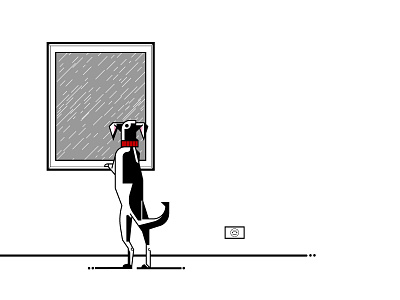 Mad Dog 05 dog geometric illustration illustrato underdog vector