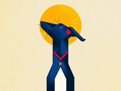 Mad Dog 20 adobe design django dog geometric illustration illustrator ilustração pet underdog vector vetor