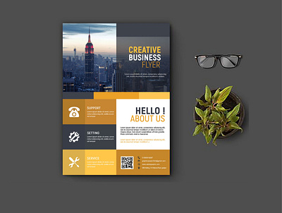 Business-Flyer-Design app branding design f graphic design illustration logo typography ui ux vector