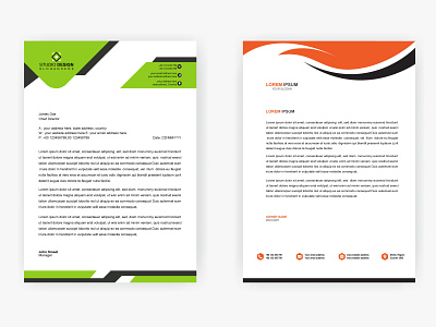 letterhead-template graphic design letterhead template