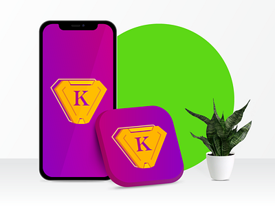 App Icon Design | K Letter android app icon app icon design app icon logo app logo appstore character custom logo design graphic design icon design illustration ios logo logo design mascot mobile app icon playstore vector