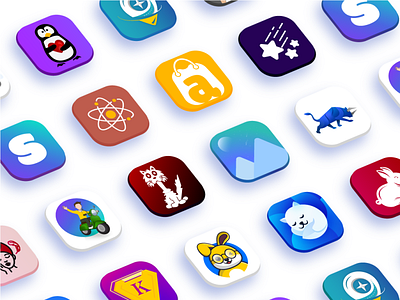 Mobile App Icon Designs app icon app icon design app icon logo app logo app logo design app store custom logo design graphic design illustration logo mobile app icon play store tunioshahbaz ui uiux ux