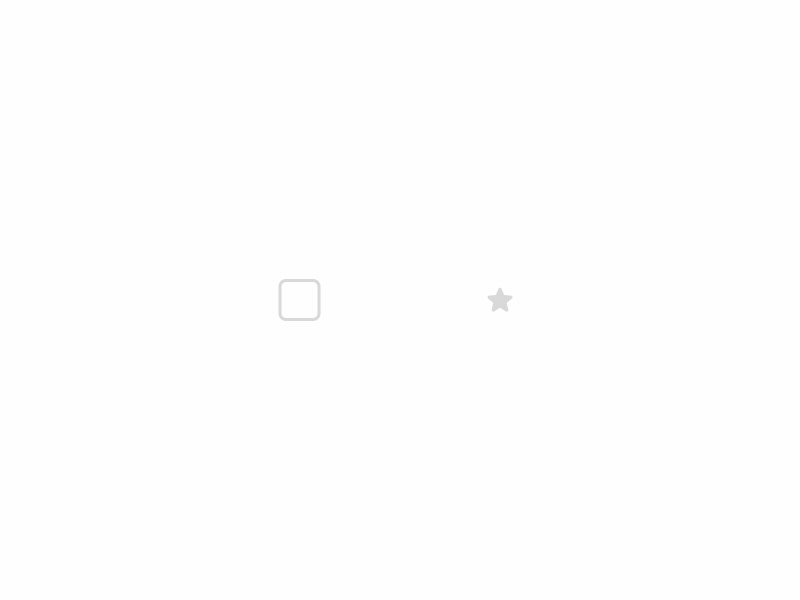 Tick & Star - Micro Interaction 018 shine android ae svg ios app ui champagne animation icon fav delight subcribe checked check pop star tick bodymovin lottie