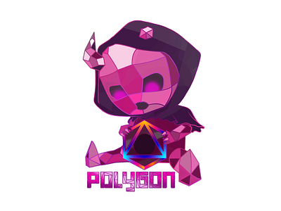 Poly the IMP 2d 3d app art artwork brand branding character character design crypto cryptoart design graphic design illustration logo mascot nft nfts typography ui