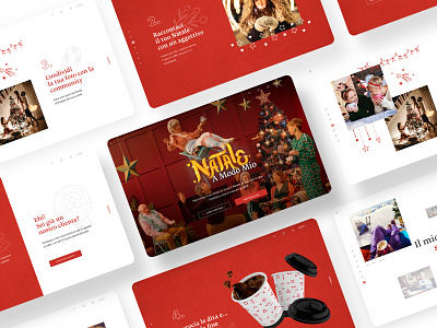 Xmas Coffee contest exploration christmas coffee coffee cup collage confetti contest gallery hand drawn photography slider social ui ux xmas