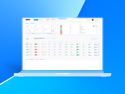 Trading Dashboard app dashboard design interface trade trading ui