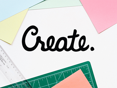 8 things I do for creative inspiration. chunky create hand lettering lettering script