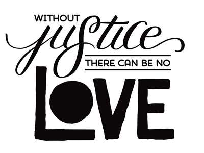 Without Justice Work in Progress bell hooks calligraphy feminist hand lettering lettering love
