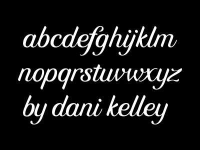 Enough: Lowercase First Draft calligraphy development font fontforge illustrator script typeface