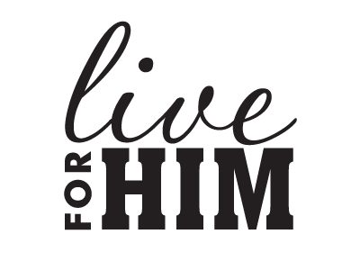 Live For Him aachen adventist christian futura logo script type type setting typography