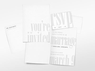 Invite Rsvp Envelopes