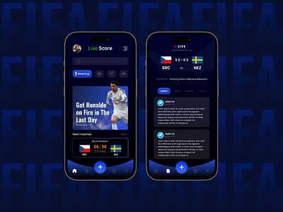 Sports App Ui Design
