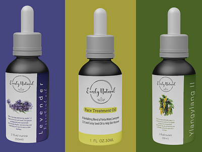 CBD Oil Label designs