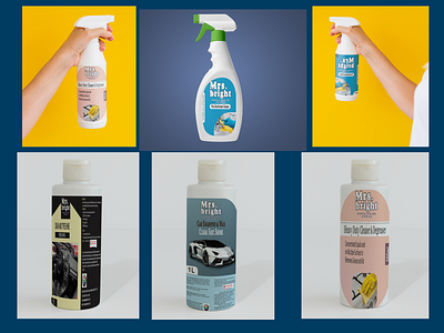 Cleaning Product Labels