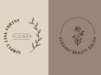 minimal hand drawn line art logo maker botanical boho artline botanical branding floral logo logo logo art logo maker