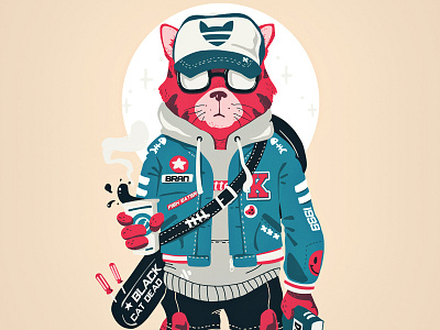 Graffiti Illustration designs, themes, templates and downloadable graphic  elements on Dribbble