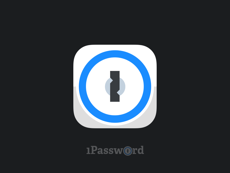 1Password — App Icon Refresh 1password adelle font app brand colors gif grid icon ios logo password manager refresh