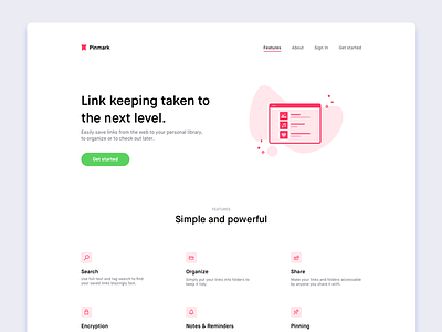 Pinmark — Landing Page