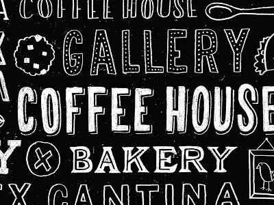 Lettering for Coffee Shop