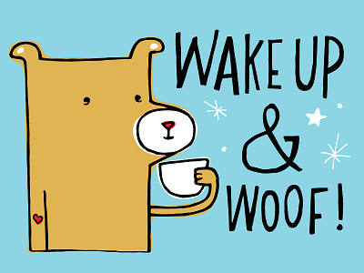 Wake Up & Woof cafe coffee dog espresso wake up coffee