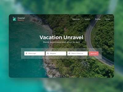 Day 16 of #30daysofwebdesign 30daysofwebdesign challenge concept daily daily ui figma figmadesign hero image hero section landing page rental travel ui ui design unsplash ux webdesign webdesigner