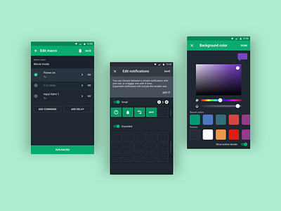 AnyMote redesign for Android devices