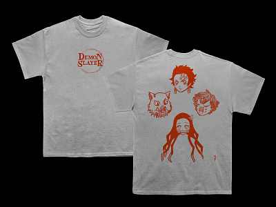 Demon Slayer t-shirt design idea