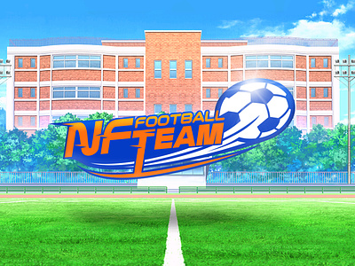 Launch of Football NFTeam anime ball drawing drop football giveaway launch light logo manga nft nfts players soccer