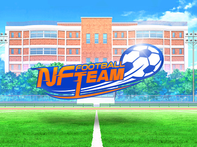 Launch of Football NFTeam anime ball drawing drop football giveaway launch light logo manga nft nfts players soccer