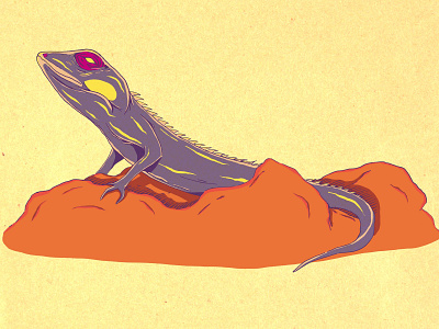 Lizzard animal charactedesign design dessert digital art digital illustration dribbble illustration illustration art illustrations wacom