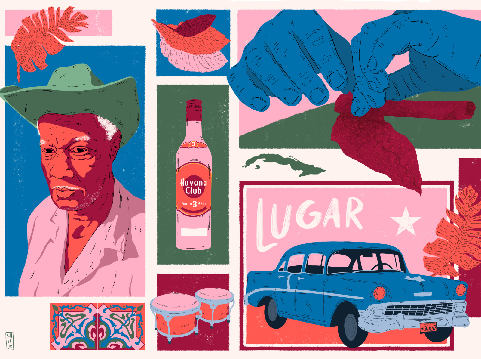 Lugar by Noam Dayan on Dribbble