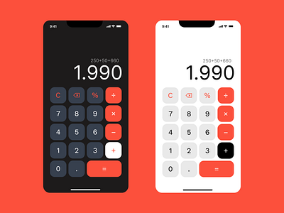 Daily UI #003 Calculator