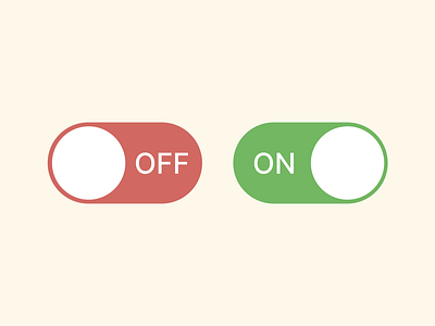 Daily UI #014 On/Off Switch