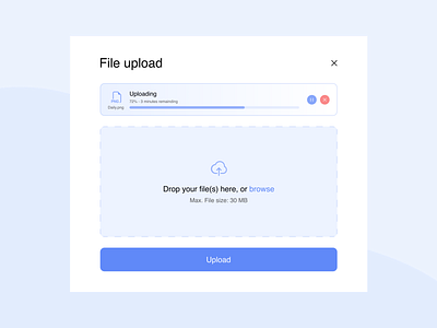 Daily UI #031 File Upload