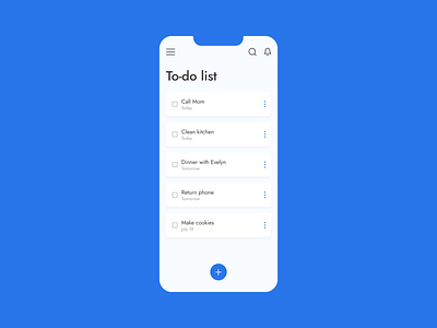 Daily UI #042 To Do List dailyui dailyui009 design ui uidesign uiuxdesign