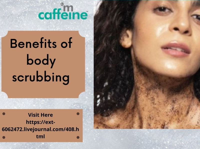 Benefits of body scrubbing by Javier Wright on Dribbble