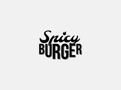 10 Days 10 Logotypes - Day 9 branding burger clean design fastfood flat food icon identity illustrator logo minimal peeper spicy vector