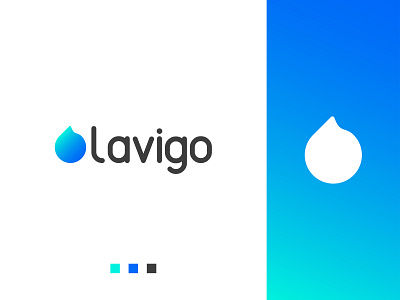 Lavigo brand identity brandidentity branding drop logo