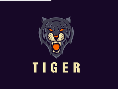 Tiger logo logo design tiger