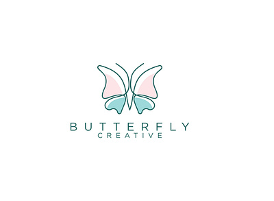 butterfly branding butterfly illustration line art logo
