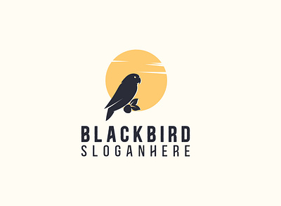 bird animal brand illustration logo