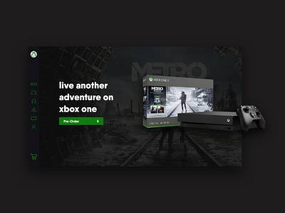 Xbox web site Redesign Consept